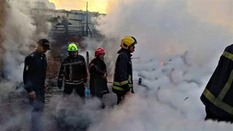 حريق الشرابية