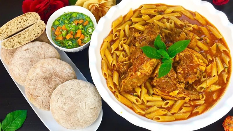 مكرونة المبكبكة