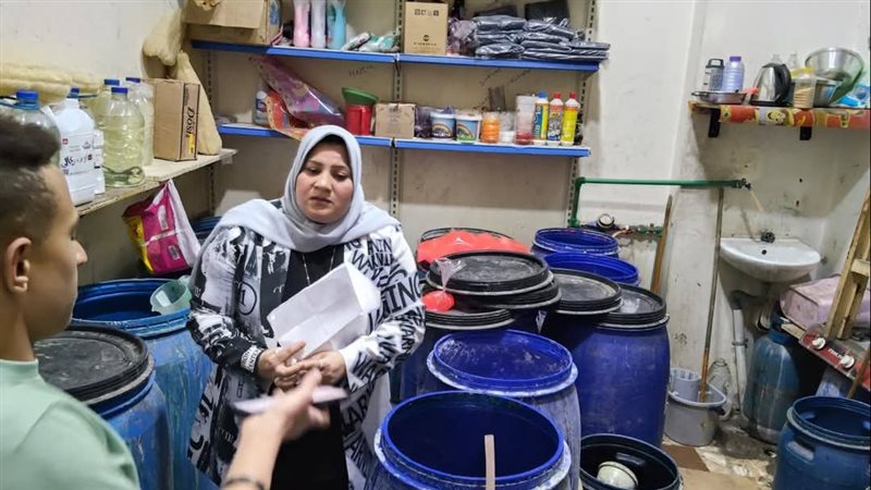 حملة التموين، فيتو