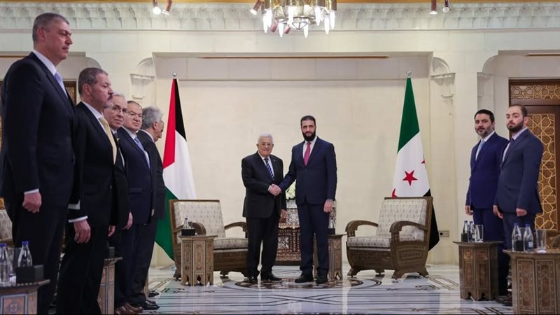 أحمد الشرع يستقبل