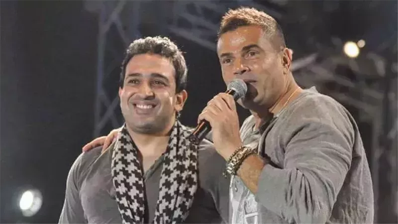 تامر حسين وعمرو دياب،