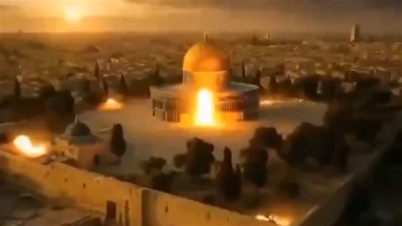 مقطع مستفز لهدم المسجد