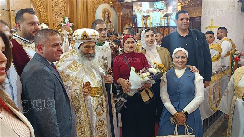 مطران بورسعيد يستقبل