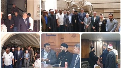 رؤساء مراكز ومدن الشرقية يهنئون المسيحيين بعيد القيامة