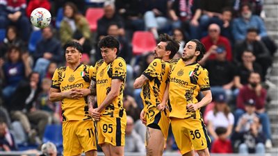 الدوري الإيطالي، تعادل سلبي بين إنتر ميلان وبولونيا في الشوط الأول 