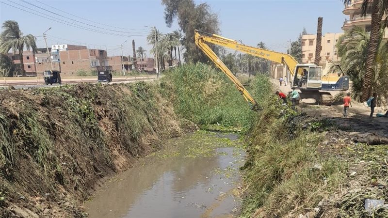 تطهير ترعة مجريس