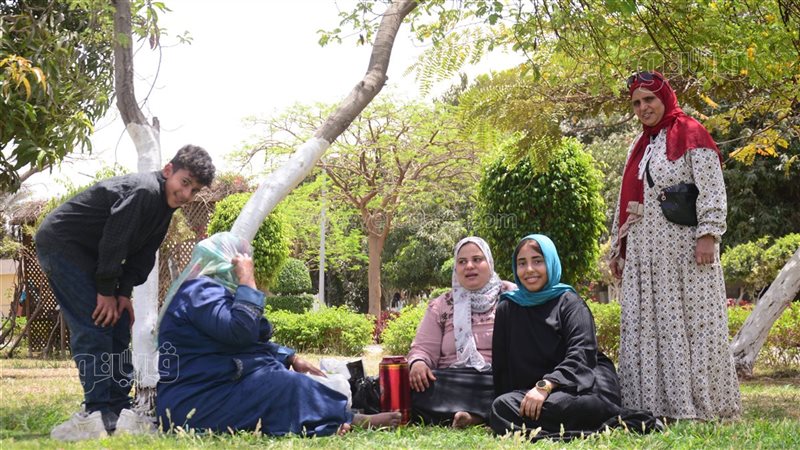 حديقة خضراء حلوان