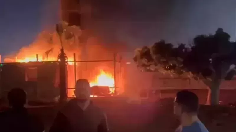 حريق ـ أرشيفية، فيتو