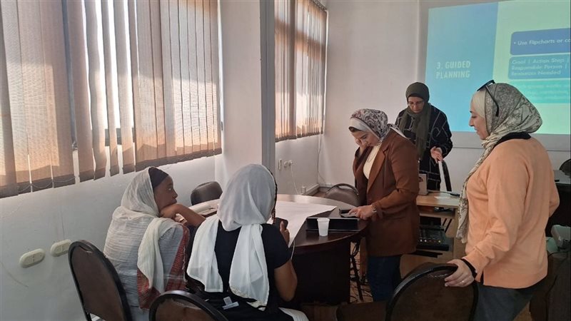 جانب من الورشة،فيتو