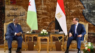  تفاصيل البيان المشترك بين مصر وجيبوتي 