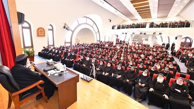 البابا تواضروس خلال
