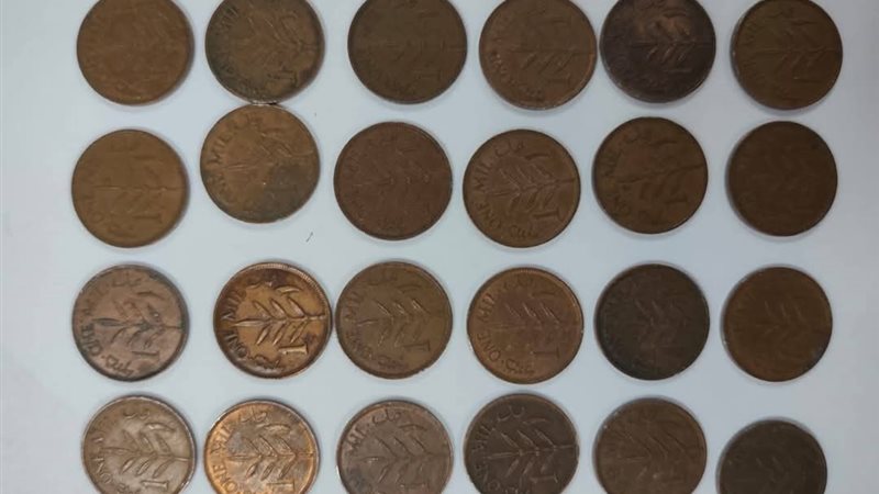 ضبط تهريب عملات أثرية