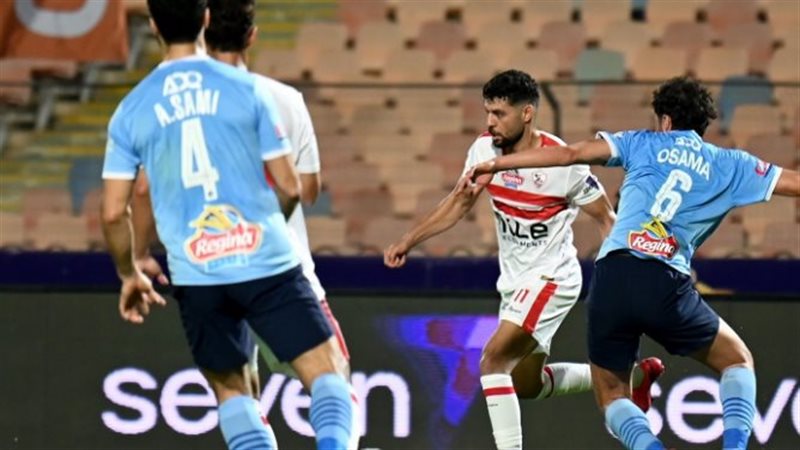 مباراة الزمالك وبيراميدز