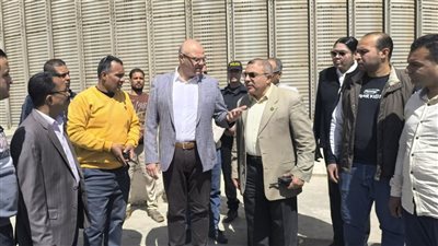محافظ القليوبية يحتد على مسئولي صومعة بنها بسبب التوريد اليدوي للقمح (فيديو)