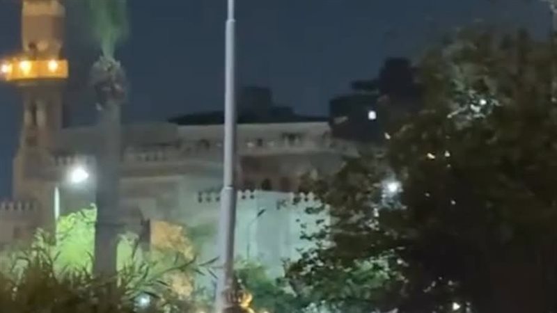 سقوط استاند على جمهور