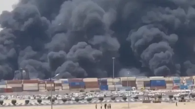 انفجار ميناء ايران