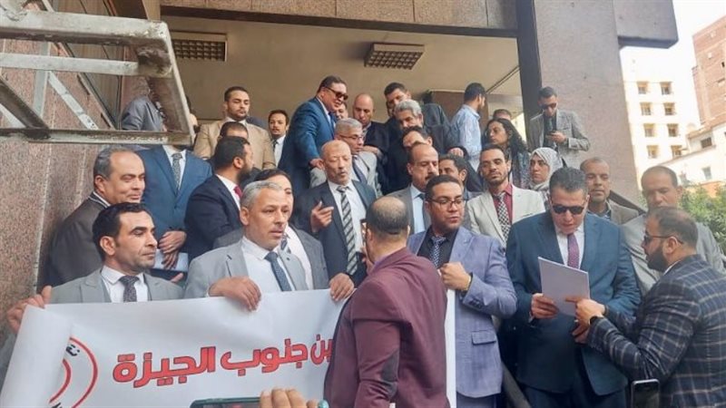 وقفة محامو جنوب الجيزة
