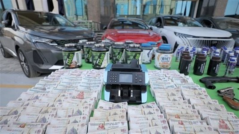 المضبوطات في قضية