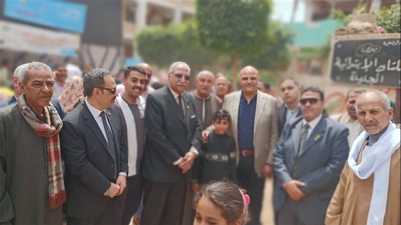 محافظ القليوبية خلال