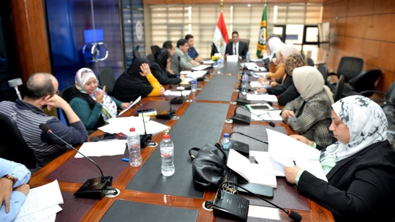 اجتماع بمحافظة الدقهلية،