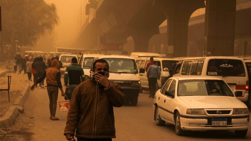 العاصفة الترابية