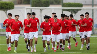 منتخب الشباب يتدرب على فترتين لزيادة اللياقة البدنية استعدادا لكأس العالم
