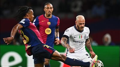 مدرب برشلونة: علينا هزيمة إنتر ميلان أمام جماهيرهم