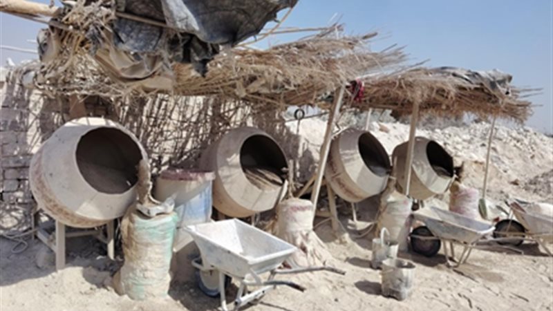 ضبط مصنع لإنتاج الأسمدة