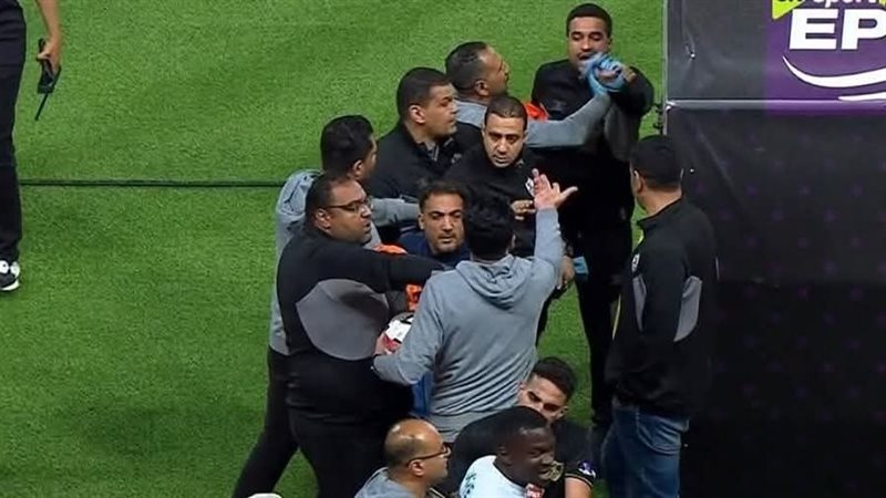 مشادة عقب مباراة