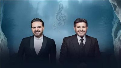 هاني شاكر ووائل جسار يشعلان مسرح أوبرا دبي بباقة من أقوى أغانيهما (فيديو)