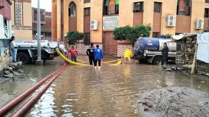 سحب مياه الأمطار