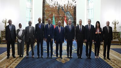 السيسي خلال استقباله رئيس جمهورية جزر القمر: حريصون على تعزيز العلاقات الاقتصادية والاستثمارية بين البلدين،ومستعدون للتعاون الثنائي فى 6 مجالات حيوية أبرزها التعليم والصحة والثروة السمكية 