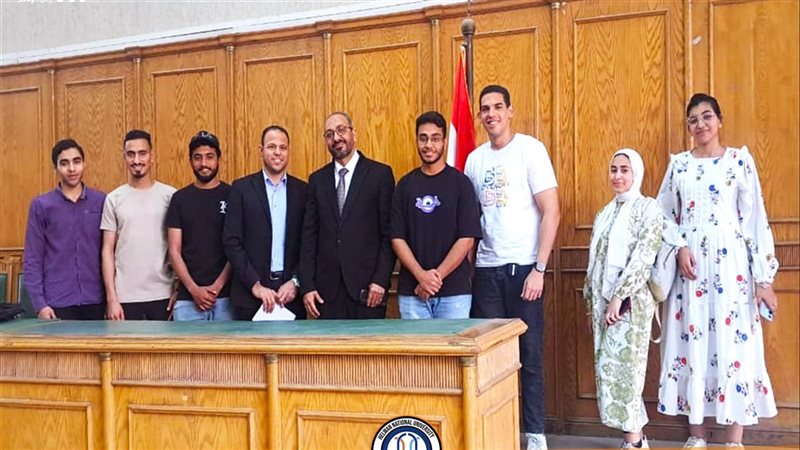 طلاب جامعة حلوان