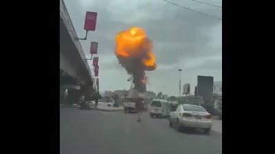  ألسنة اللهب التهمت الطائرات، لحظة استهداف الاحتلال الإسرائيلي لمطار صنعاء (فيديو)