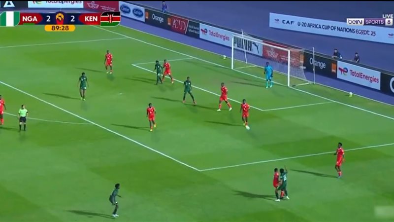 مباراة نيجيريا وكينيا،