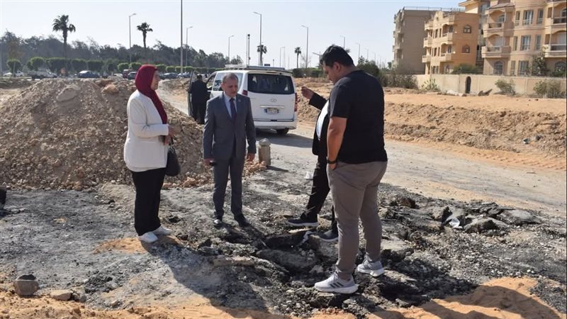 تفقد موقع الحادث،