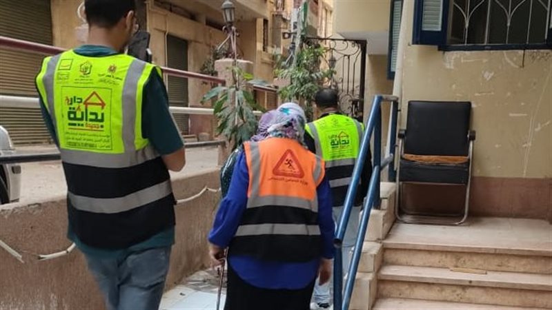 إيداع مسنة بدار رعاية