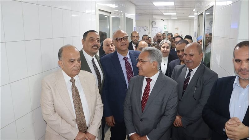 محافظ القليوبية خلال
