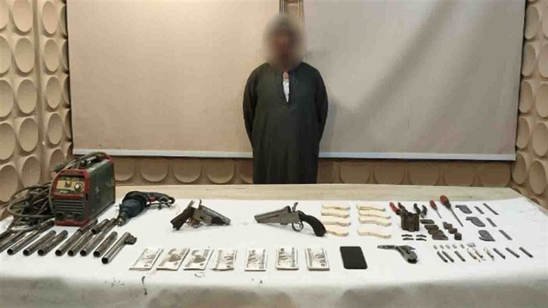 ضبط ورشة لتصنيع الأسلحة