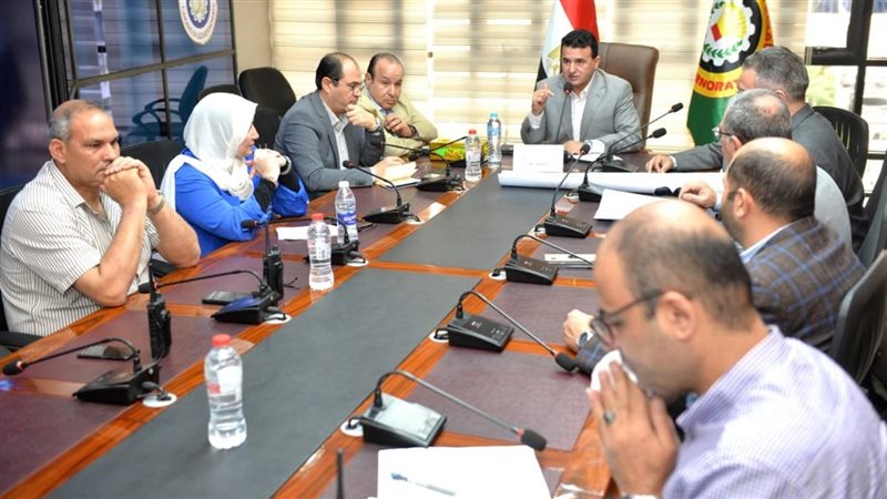اجتماع بمحافظة الدقهلية،