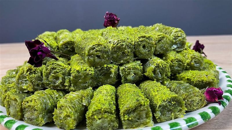 البقلاوة بالفستق،