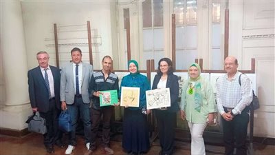 صاروخان وبورتريهات الإسكندرية لأول مرة بكلية الفنون الجميلة بالإسكندرية
