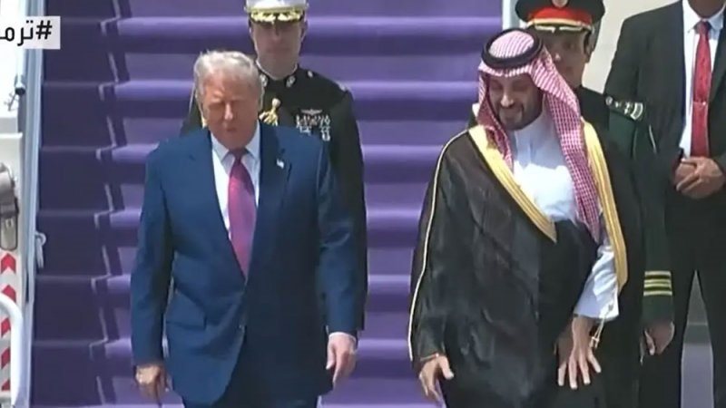 ترامب ومحمد بن سلمان،