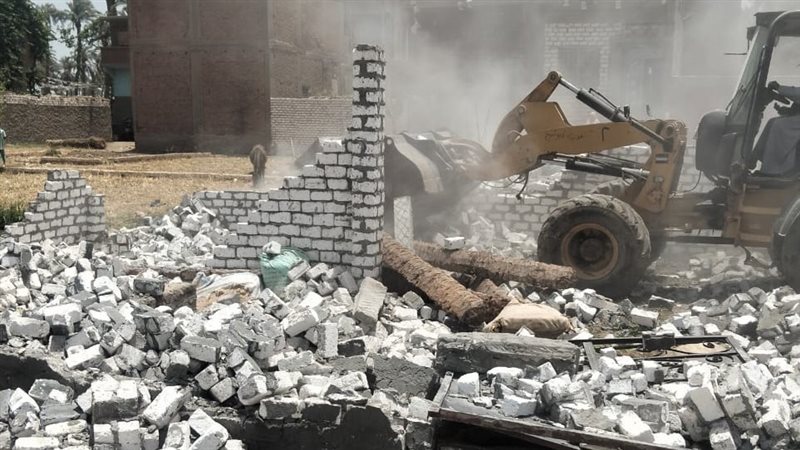 حملة إزالة بأسيوط،