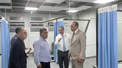 وكيل صحة الدقهلية يشيد بجهود الآطقم الطبية والإدارية في شربين 