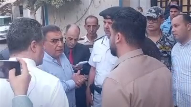 محافظ الدقهلية بمستشفي