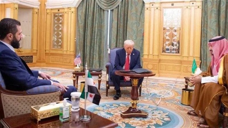 لقاء ترامب وأحمد