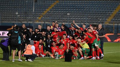 منتخب المغرب يفوز على مصر 0/1 ويصعد لنهائي أمم أفريقيا للشباب (صور)