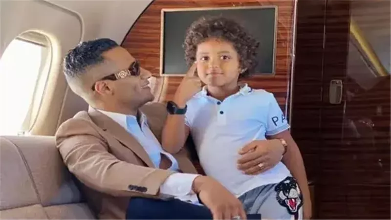نجل الفنان محمد رمضان