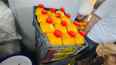 ضبط 7 أطنان عصائر وآيس كريم فاسدة في بنها